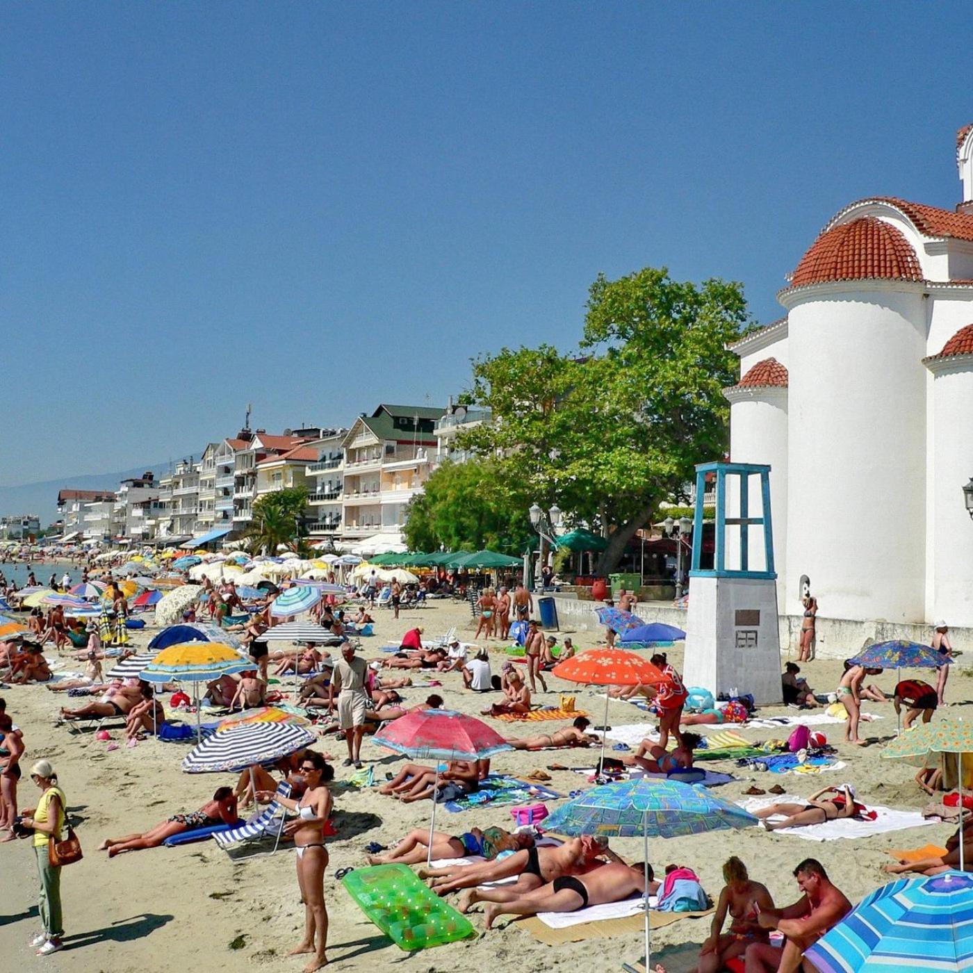 Gold Sand Apartments Паралия-Катерини Экстерьер фото